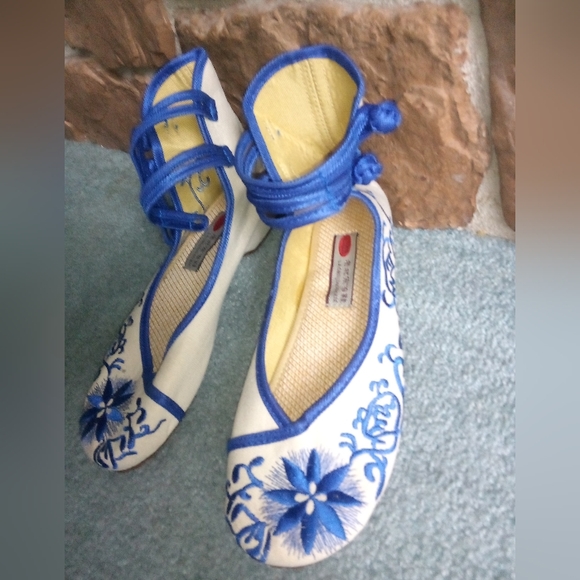 Chinese style classic Beijing Mary Jane Flats - Picture 5 of 9